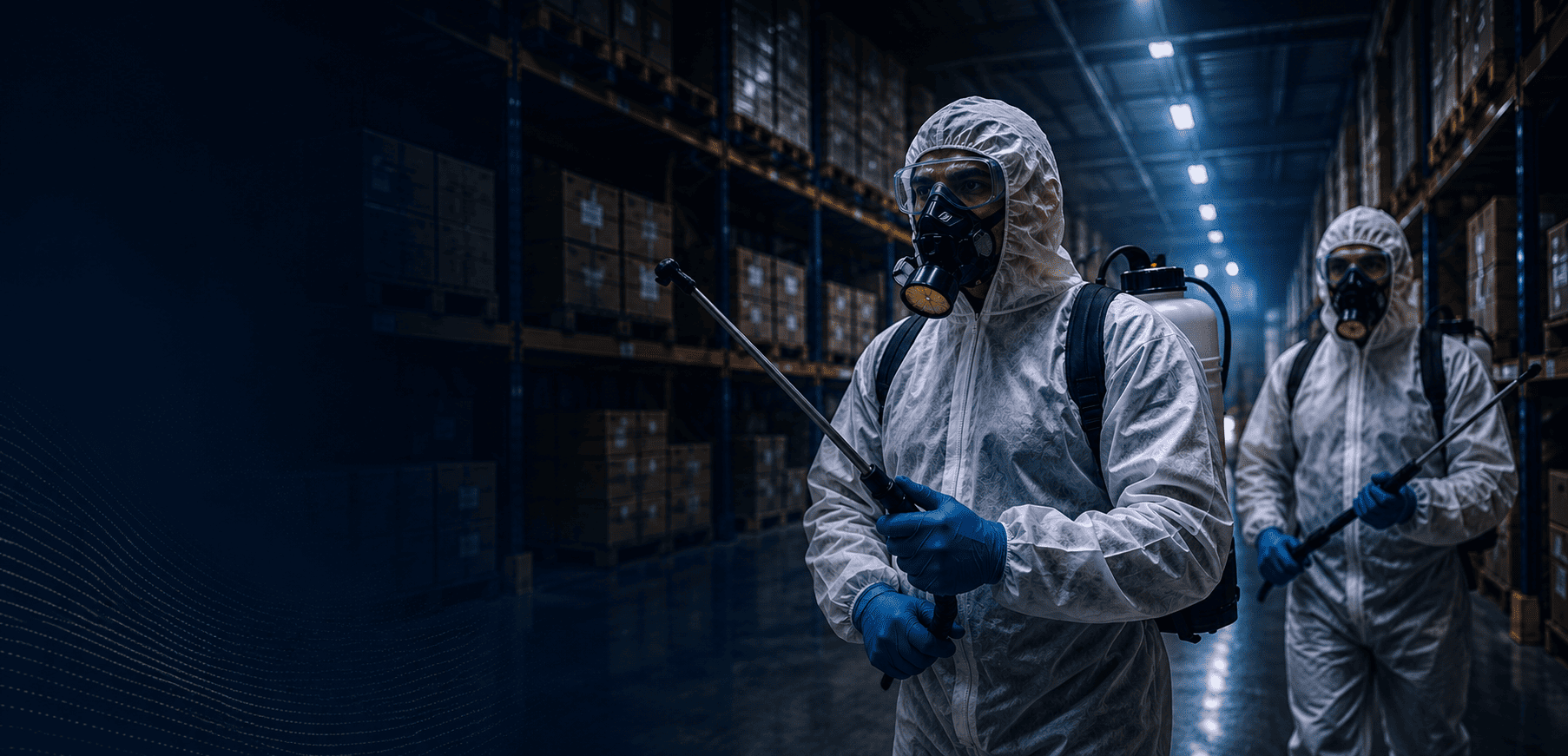 Professional pest control technicians