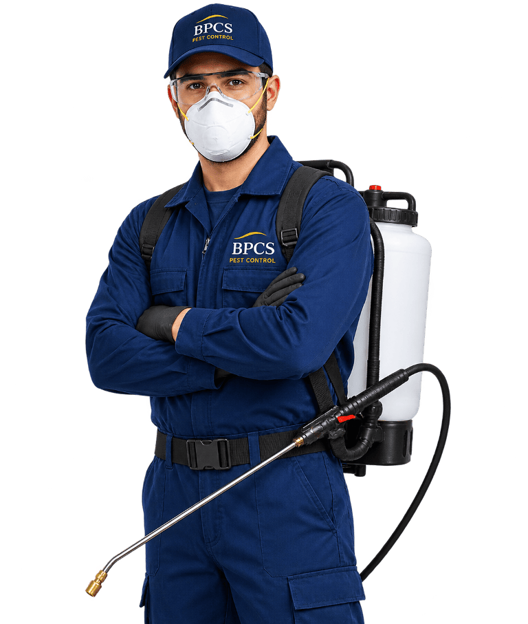 Professional BPCS Pest Control Technician